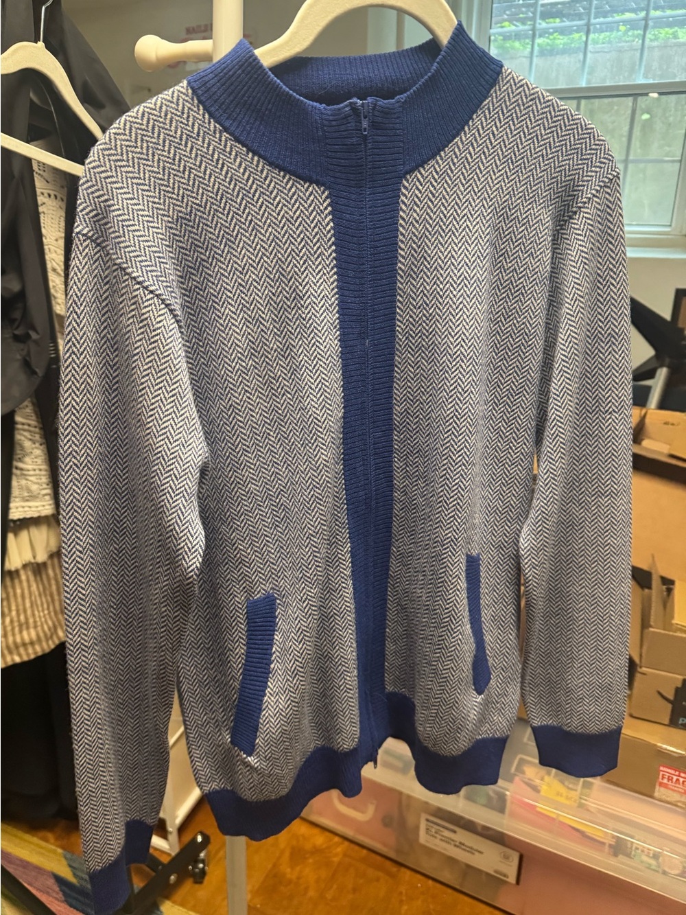 Peter Millers Men Zip-up Sweater